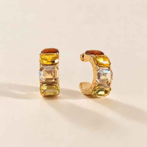 Soleil Gem Hoops