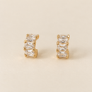 Mini Èclat huggie earrings