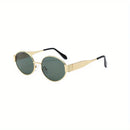 Trendy Oval Sunglasses